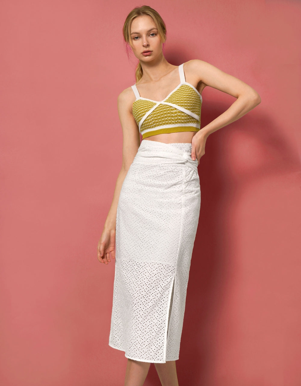 Openwork Tassel Hem Convertible Design Cover Up