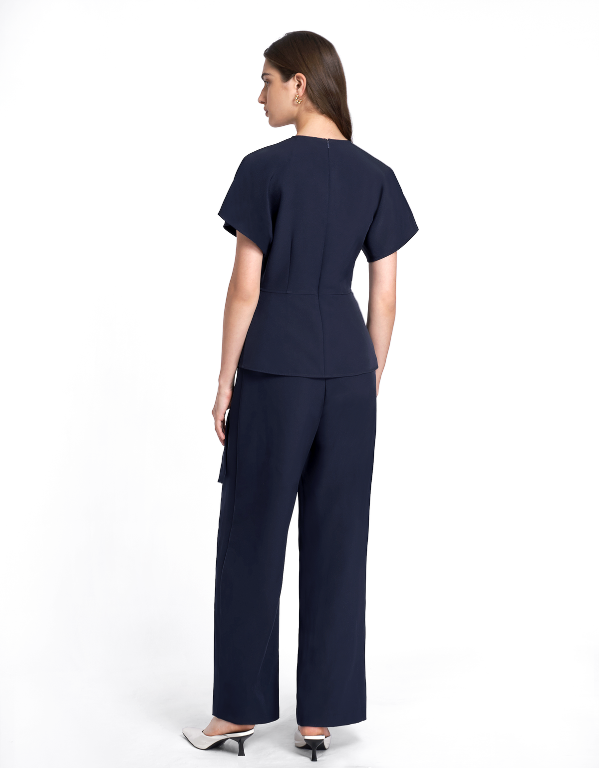 Faux Two-piece Waist Buckle Jumpsuit – SaturdayClub Faux Two-piece Waist Buckle Jumpsuit – SaturdayClub