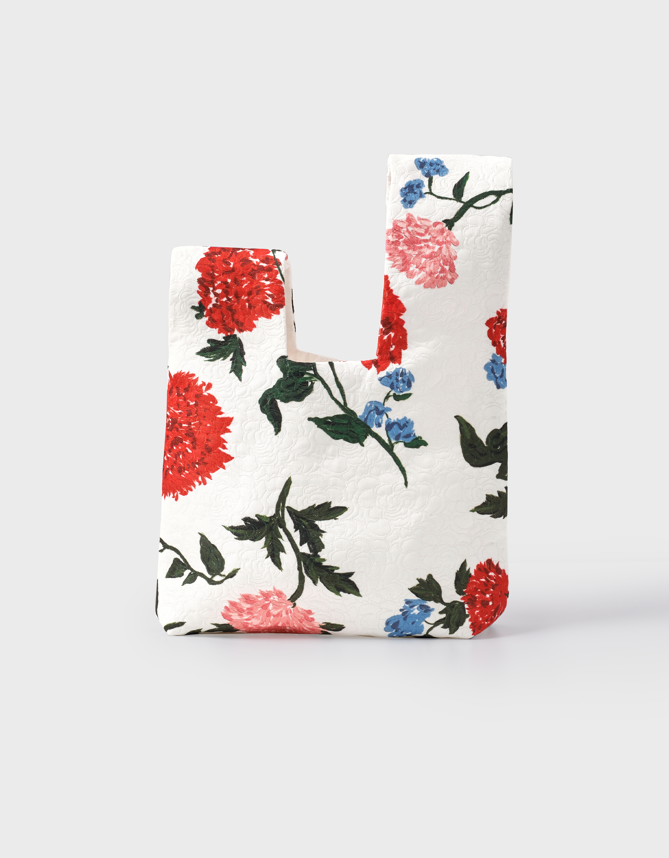 Floral Print Reversible Tote Bag