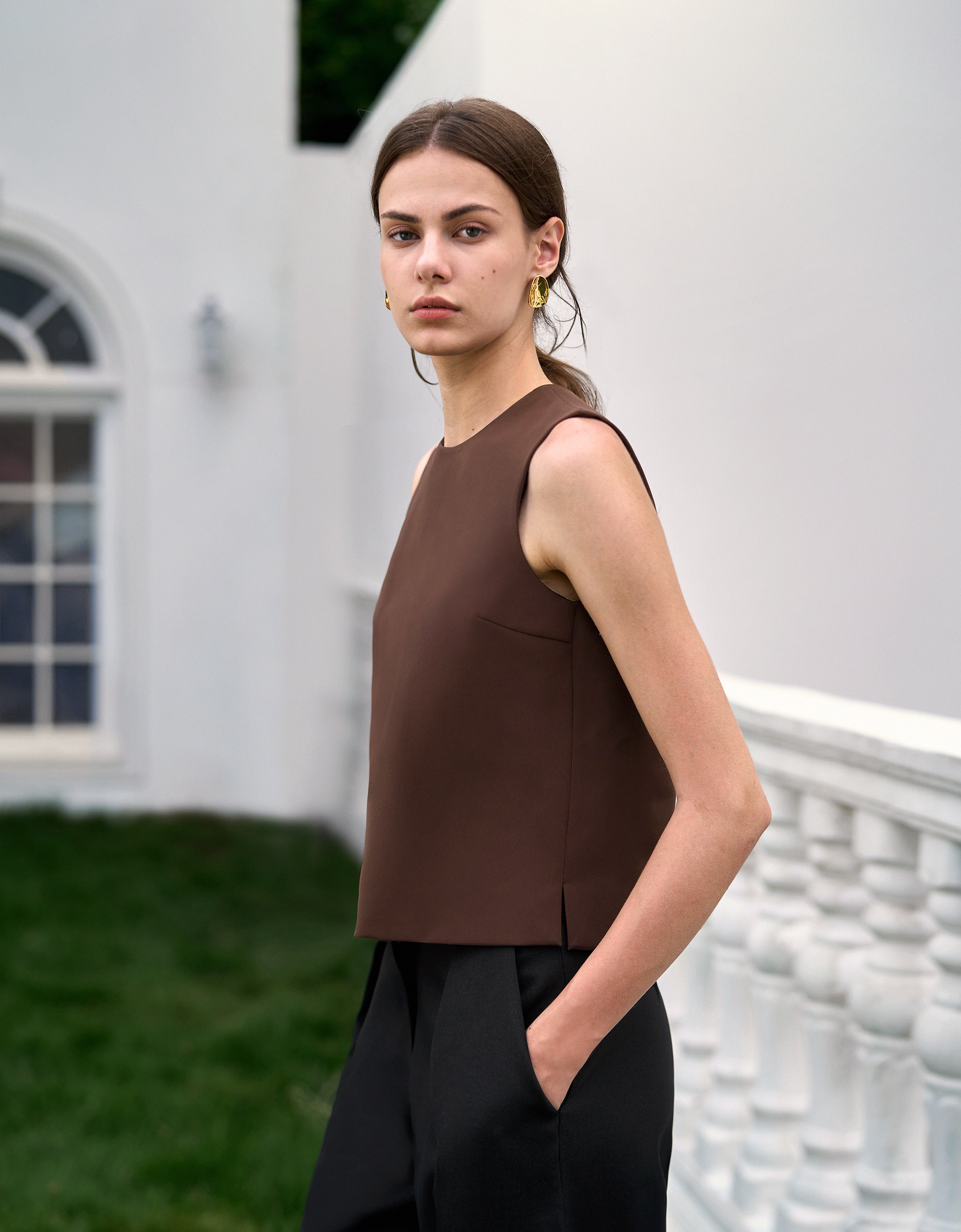 brown