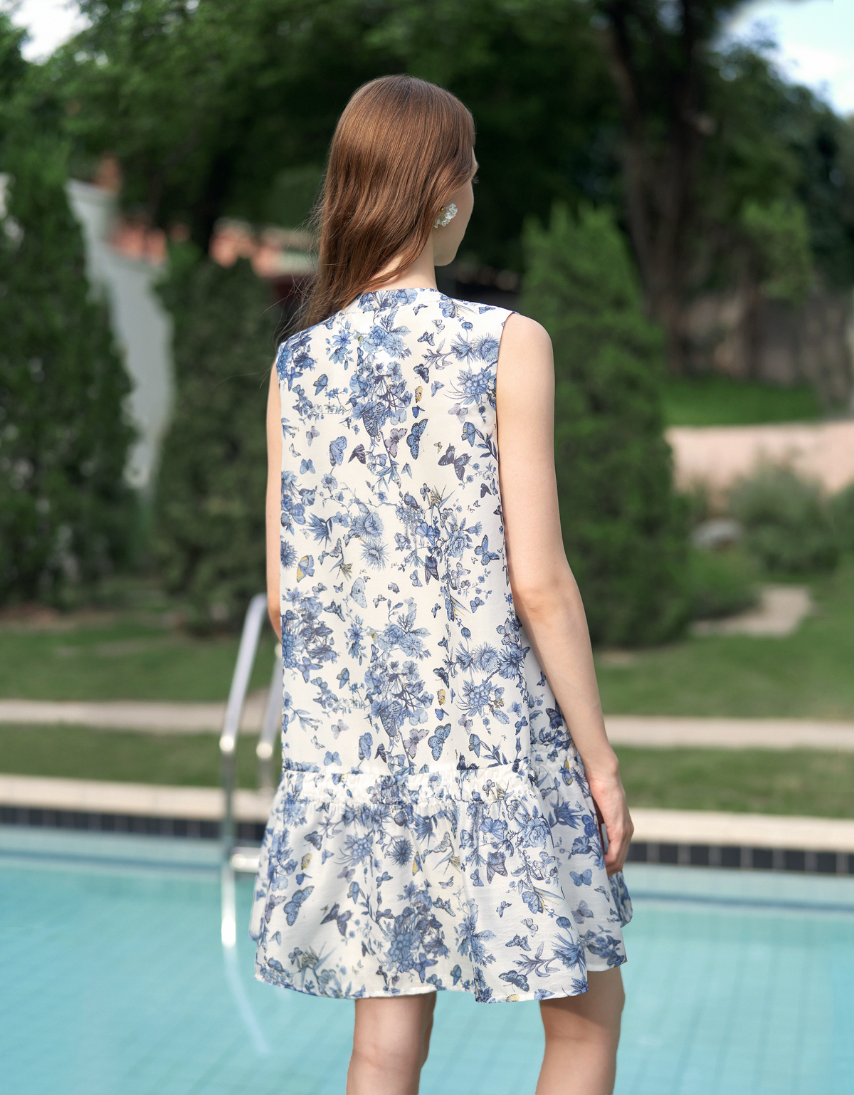blue florals(a26944)