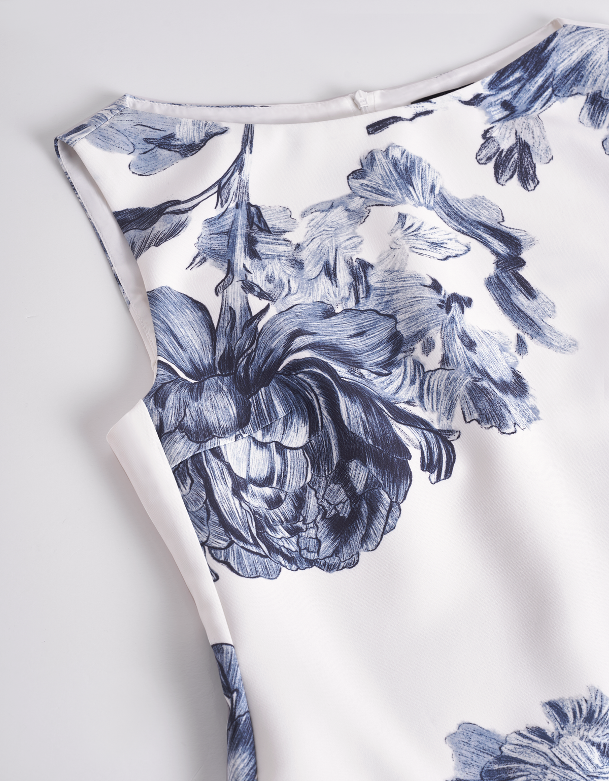 blue floral(a27176)
