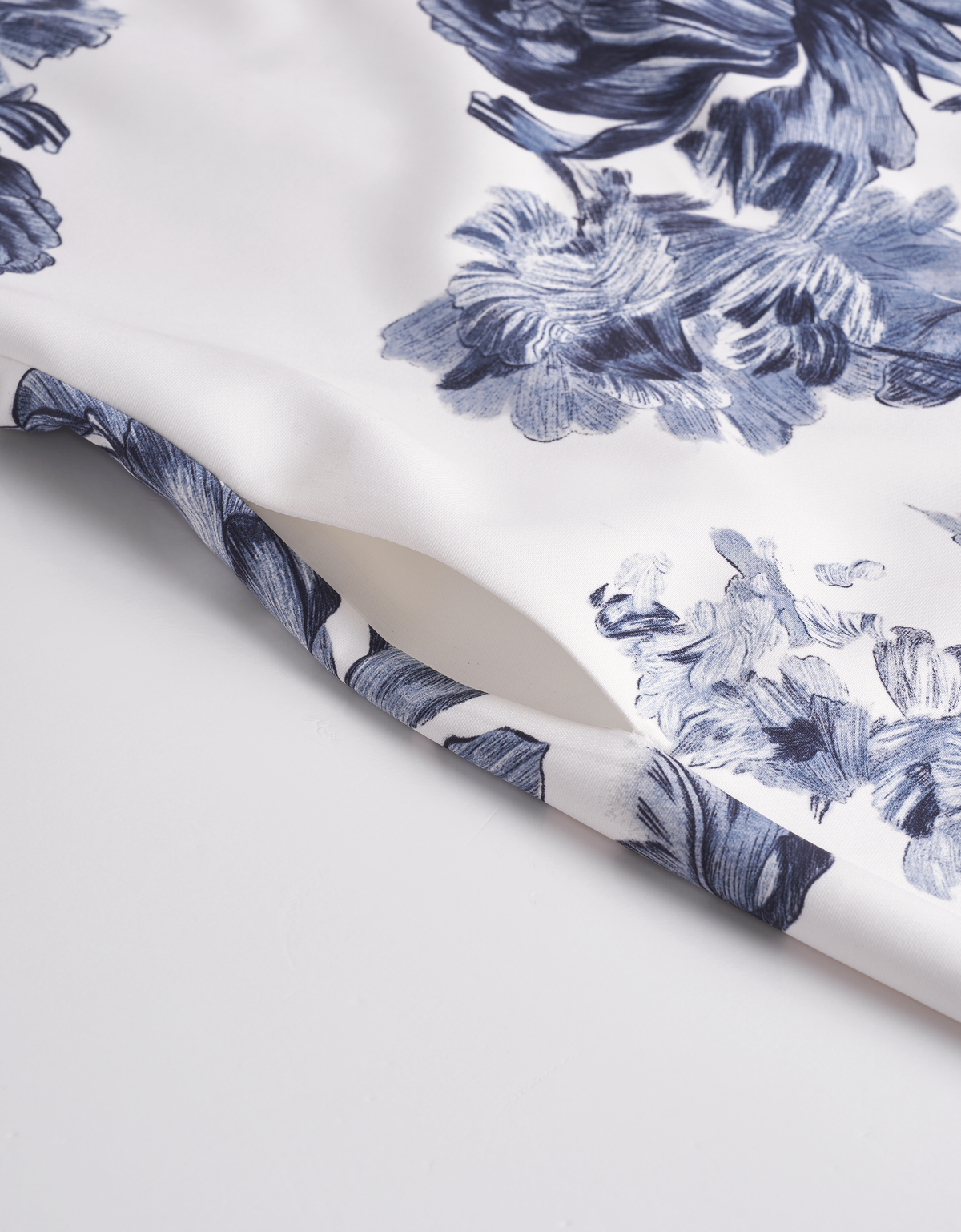 blue floral(a27176)