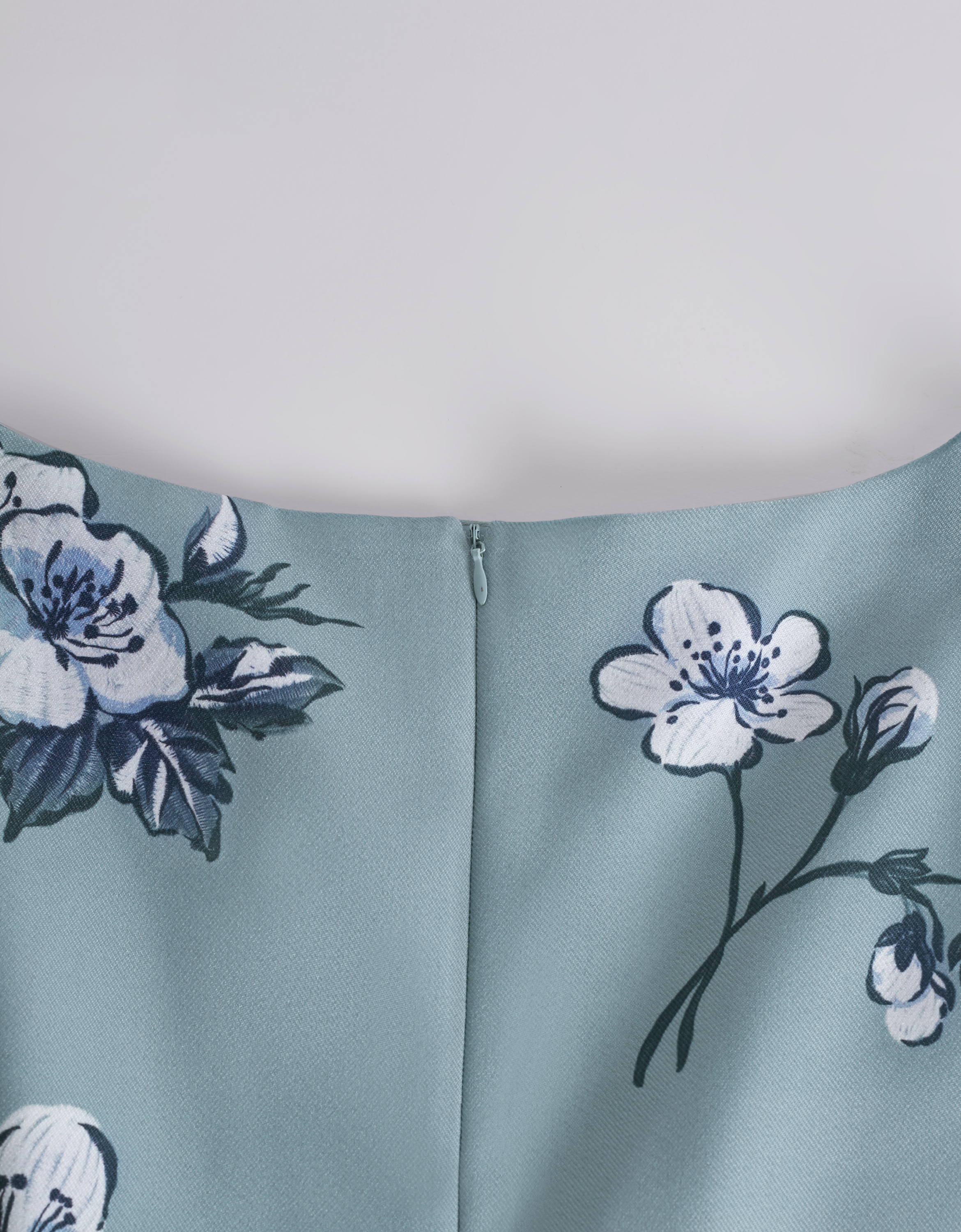 blue floral(a27177)