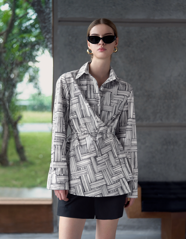 geometric print(a27317)