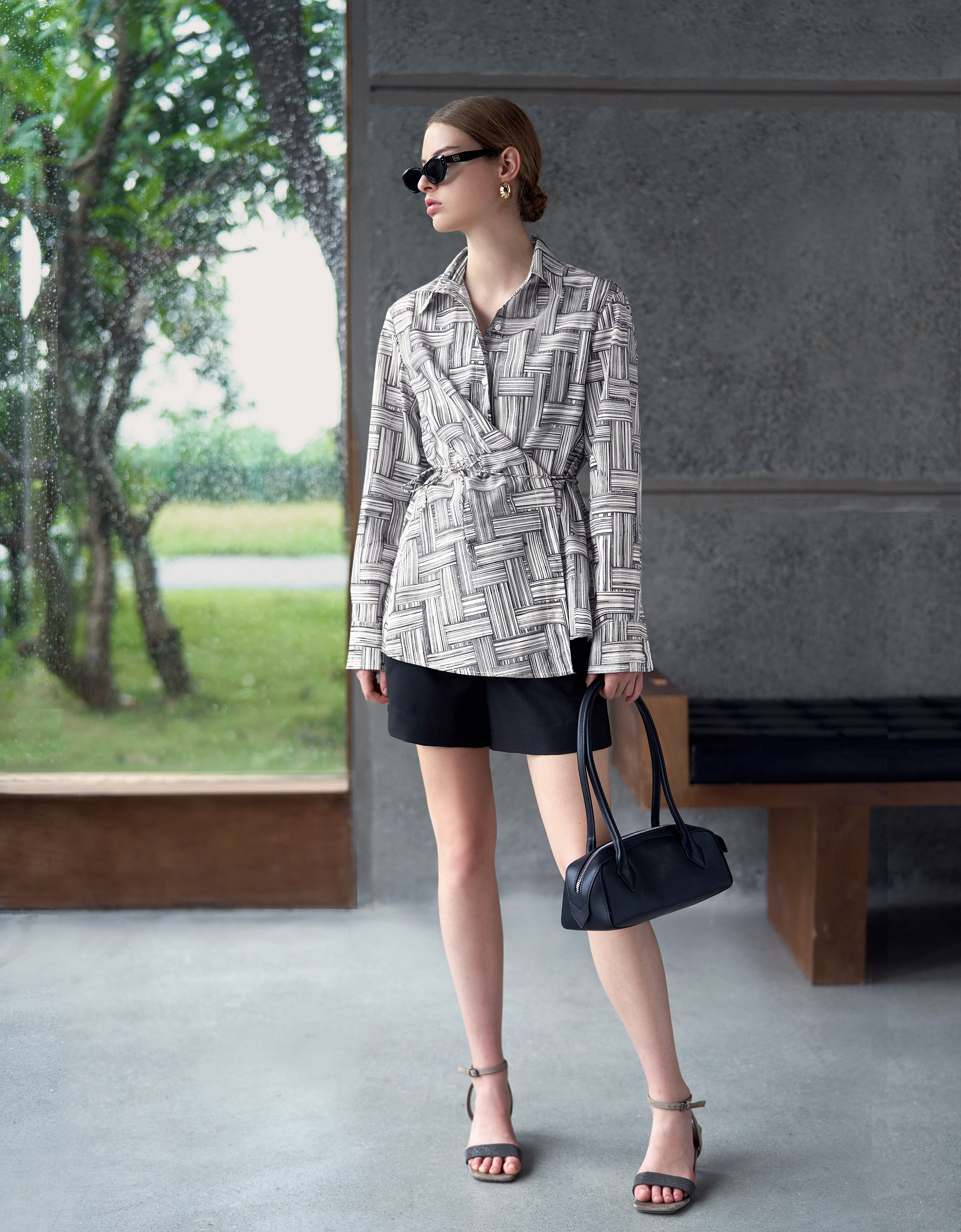 geometric print(a27317)