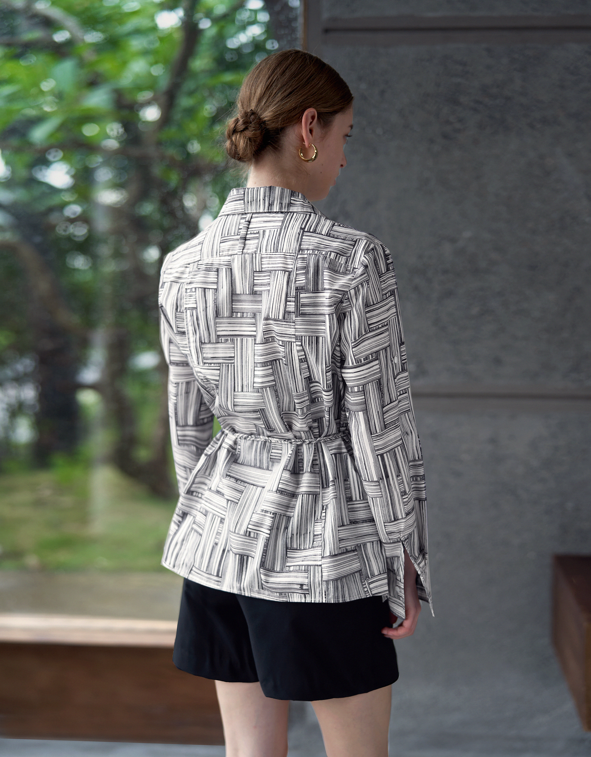 geometric print(a27317)