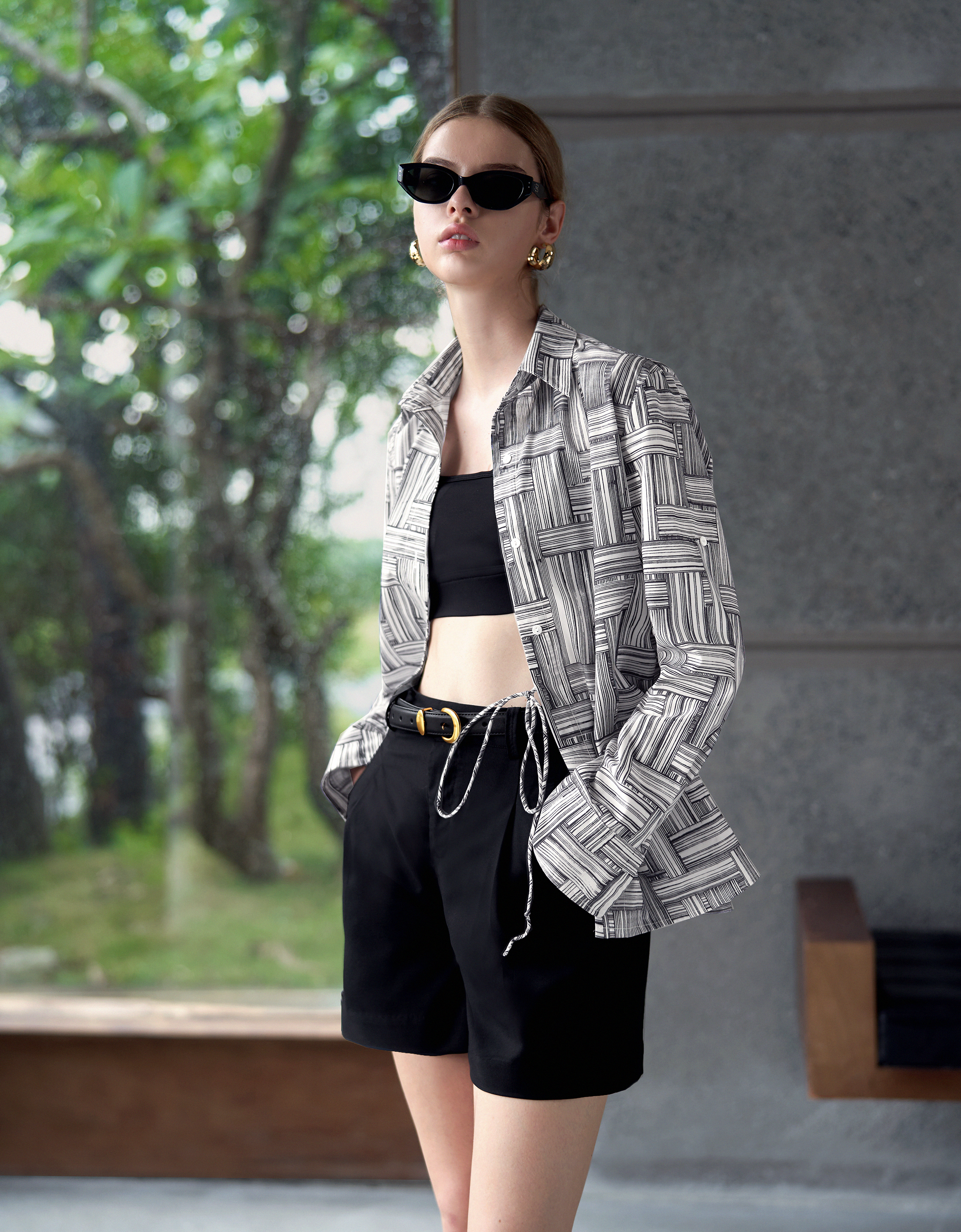 geometric print(a27317)