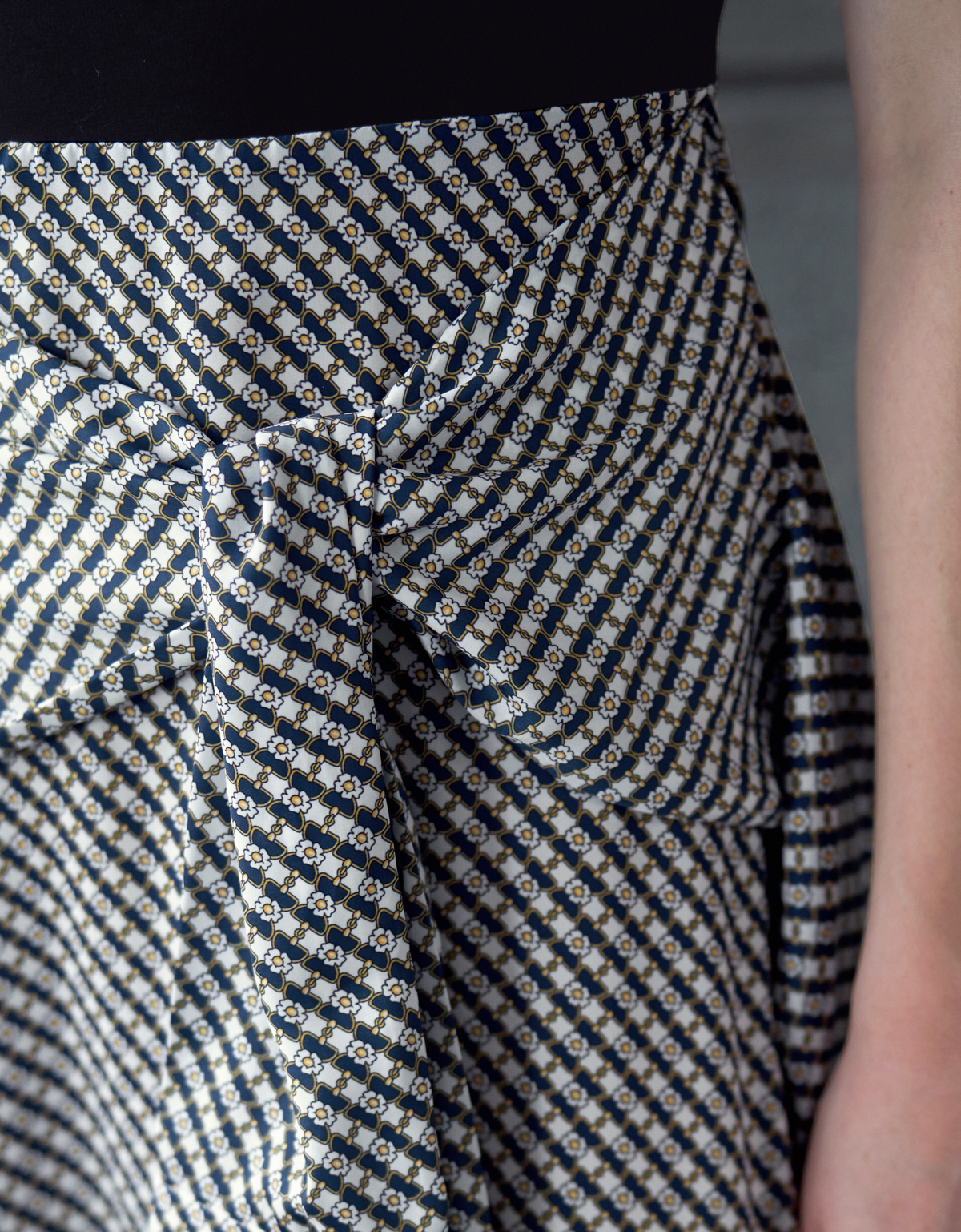 black & check print(a27427)