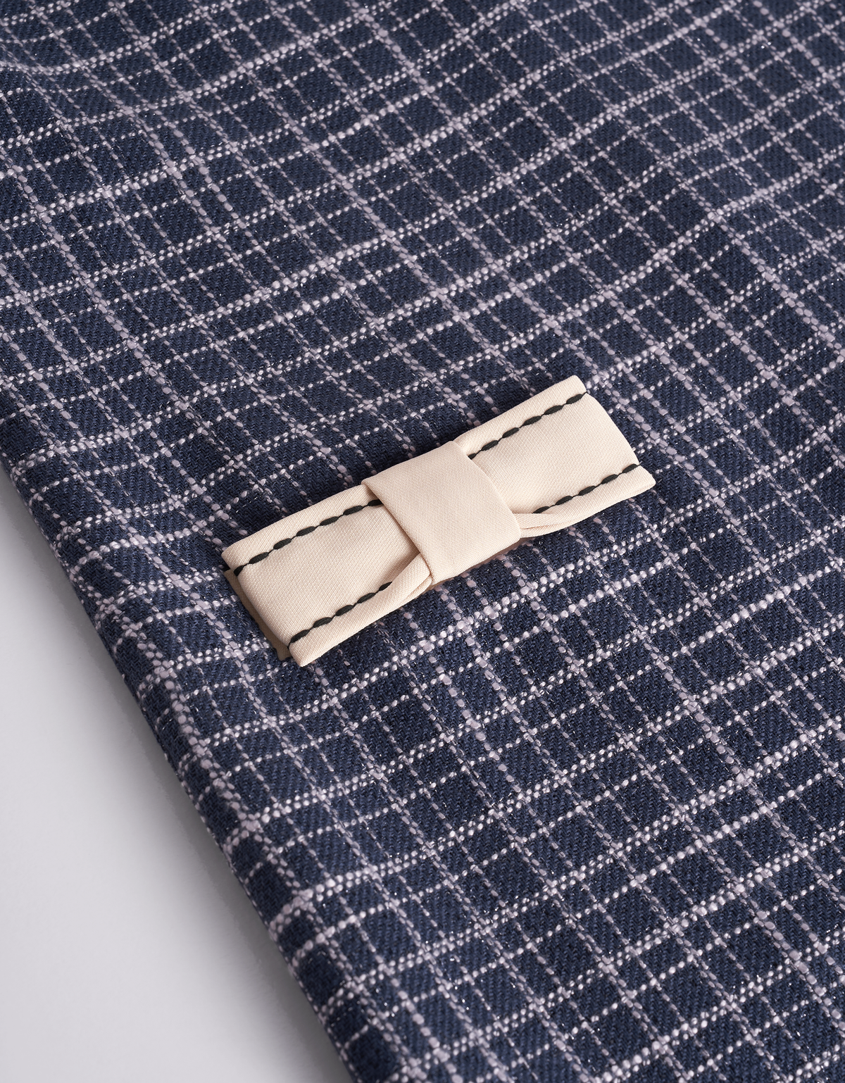 dark blue & apricot(a27452)