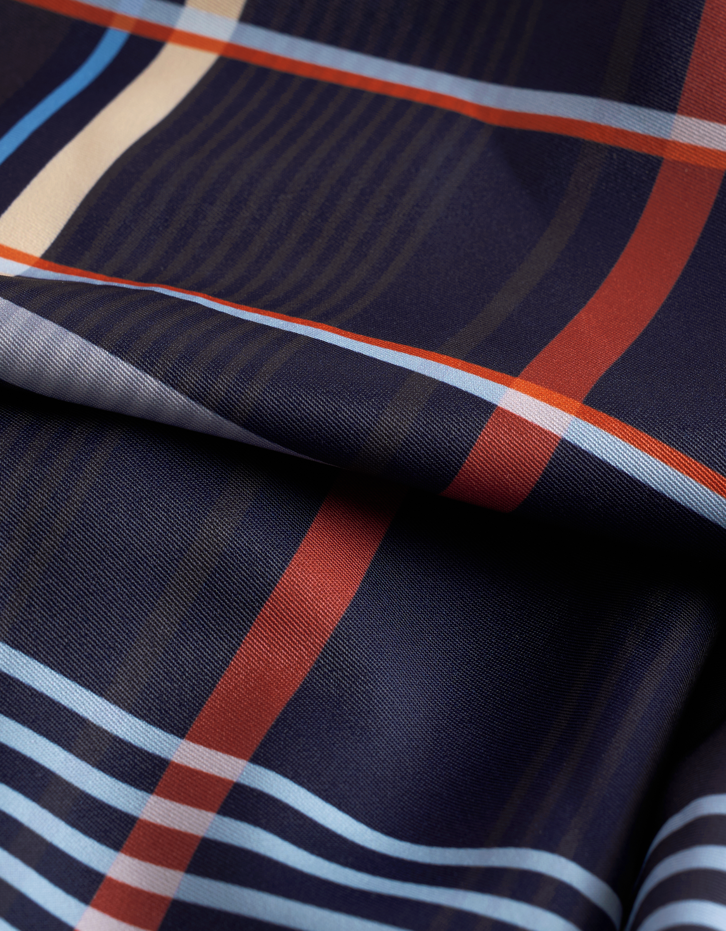 black & check print(a27582)