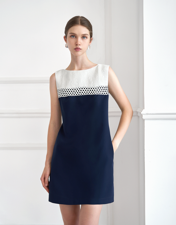 off white & navy(a27656)