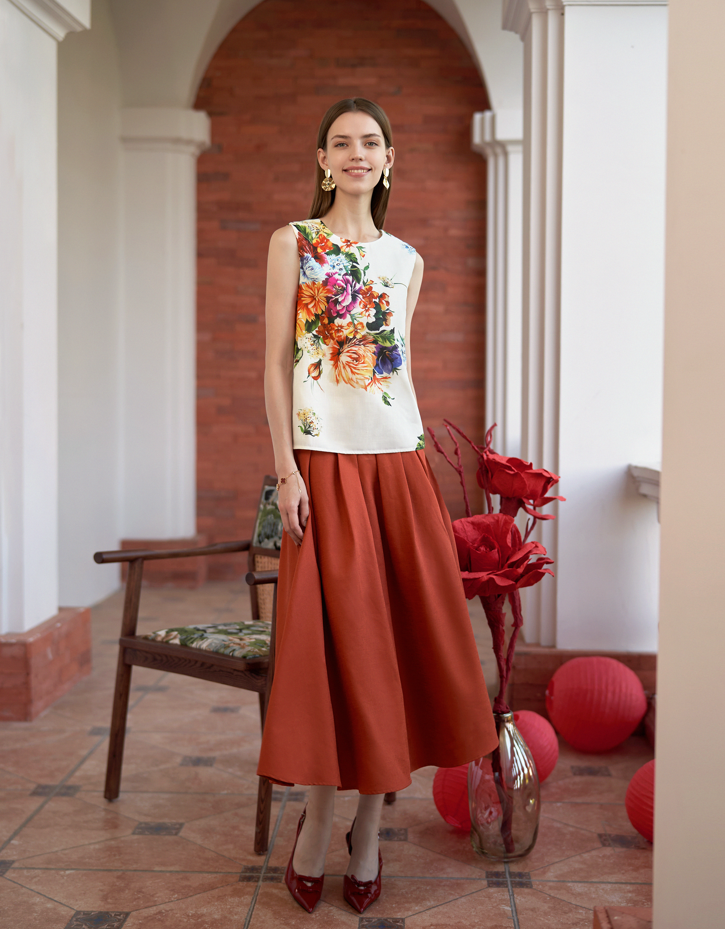 floral print(a27686)