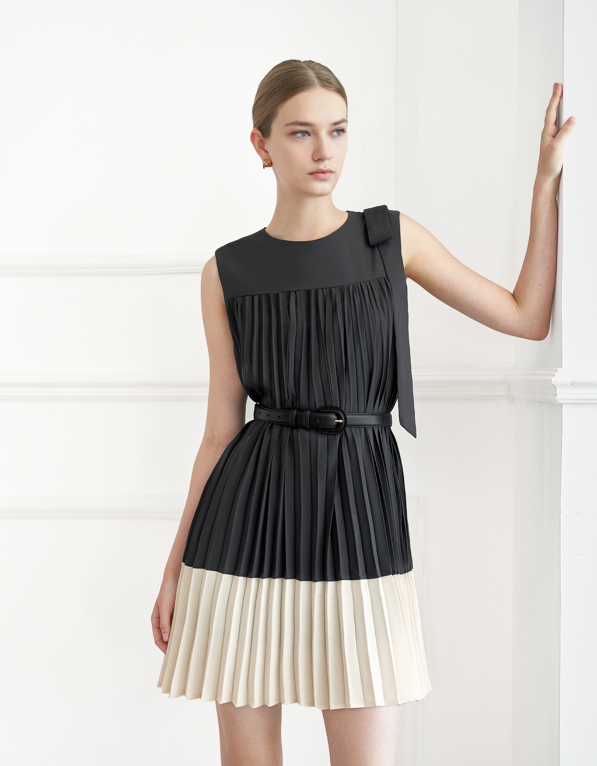 dark gray & apricot(a27698)