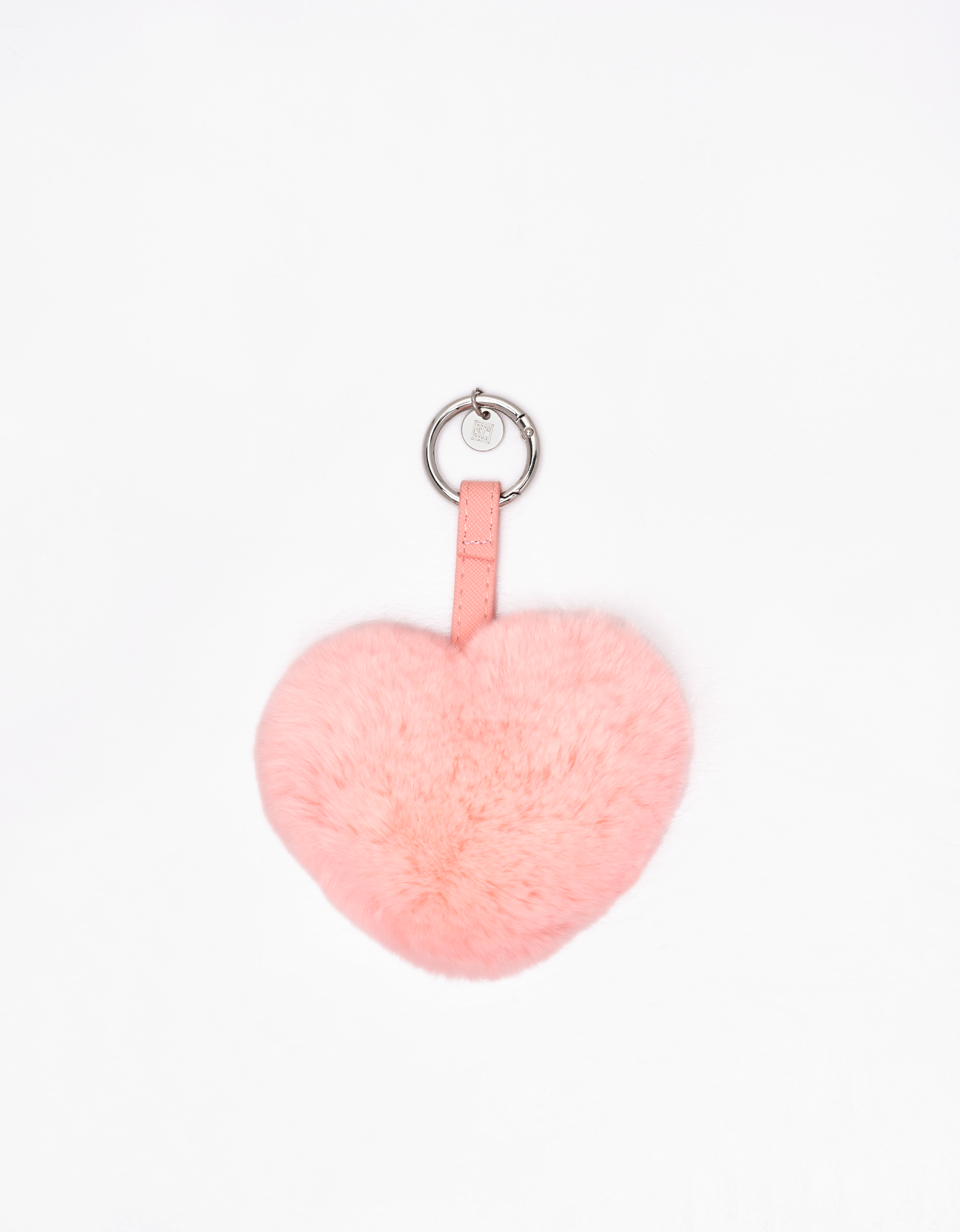 Pom-Pom Heart, Mirror and Bow Charm Set
