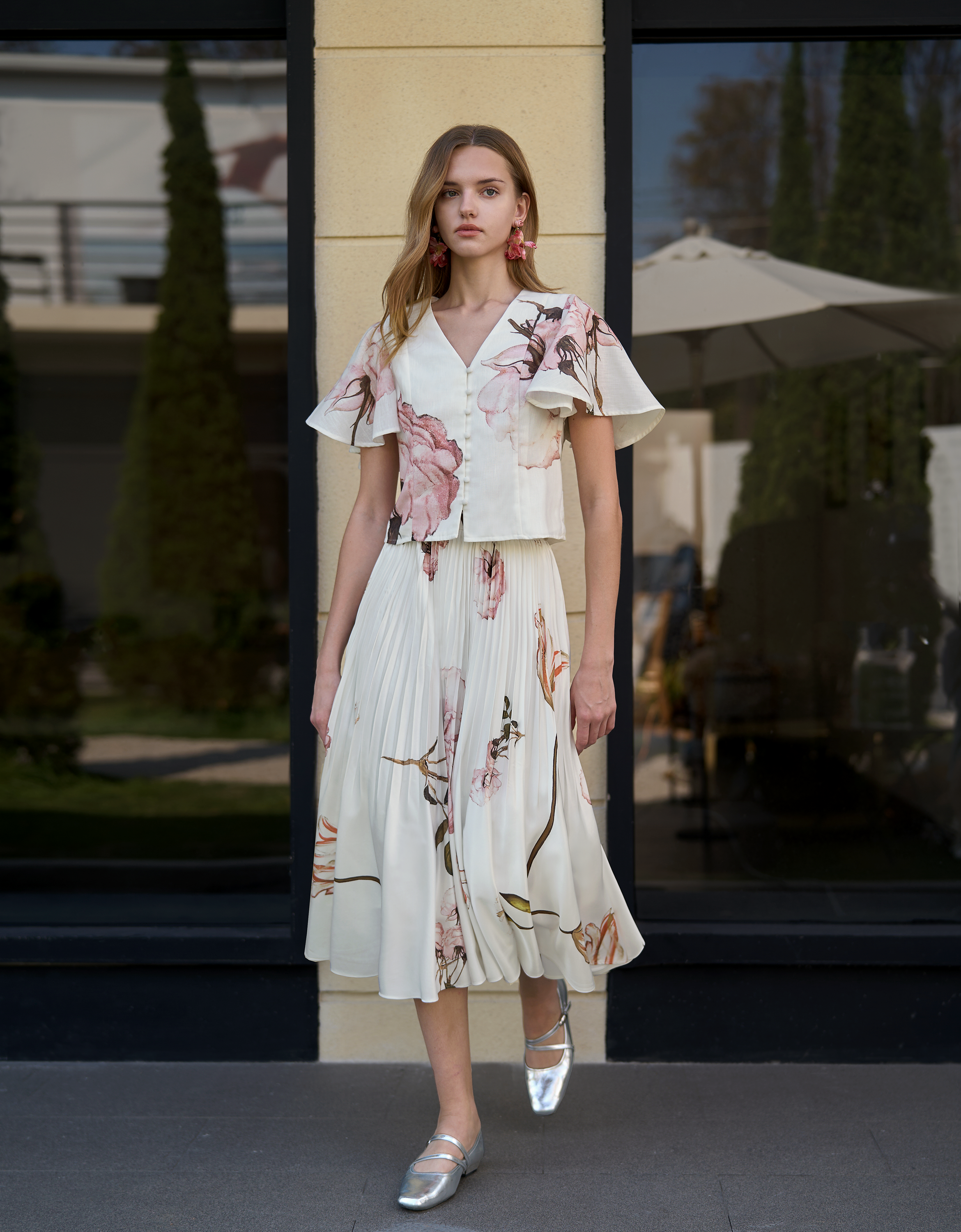 pink florals(a28171)