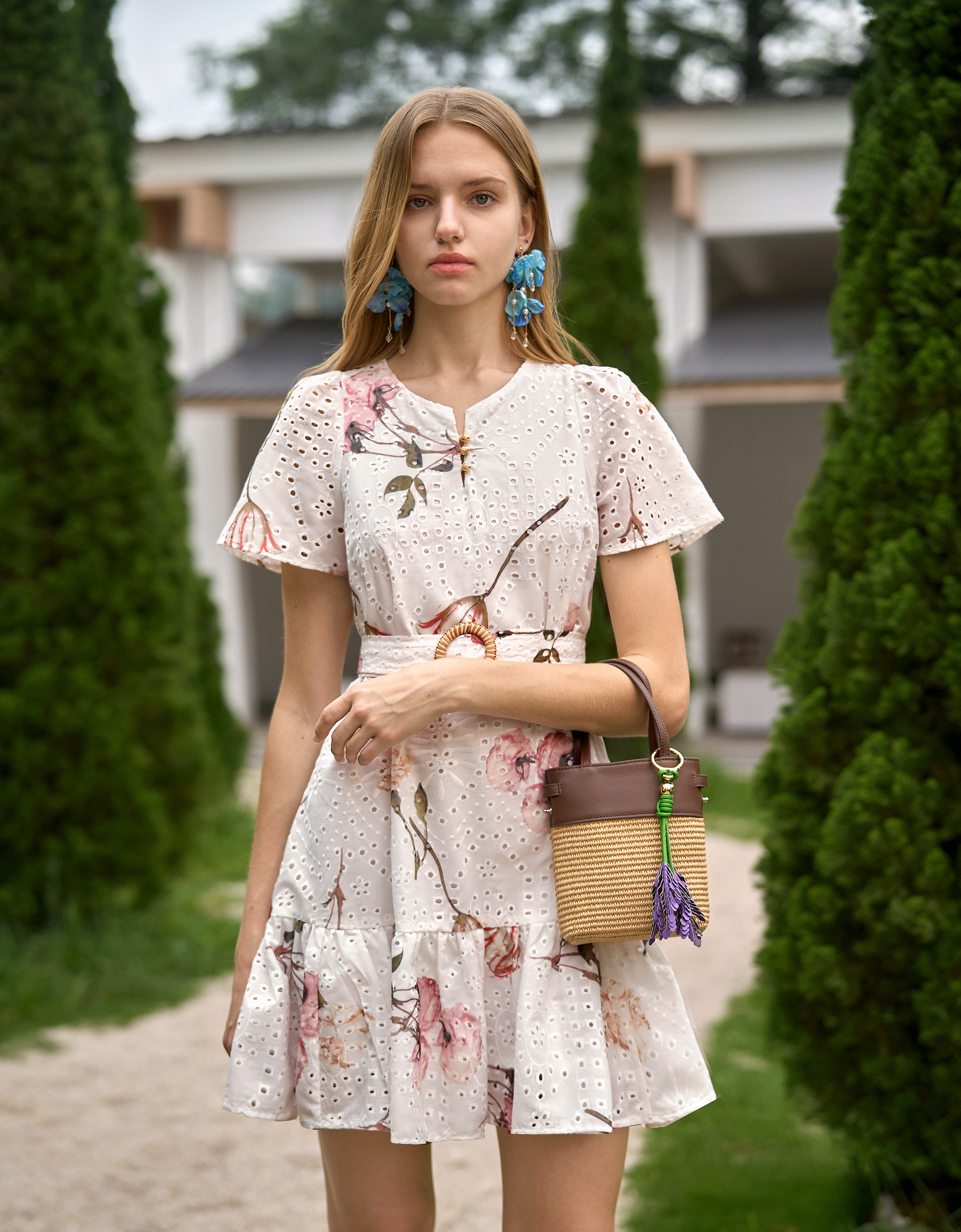 pink florals(a28381)