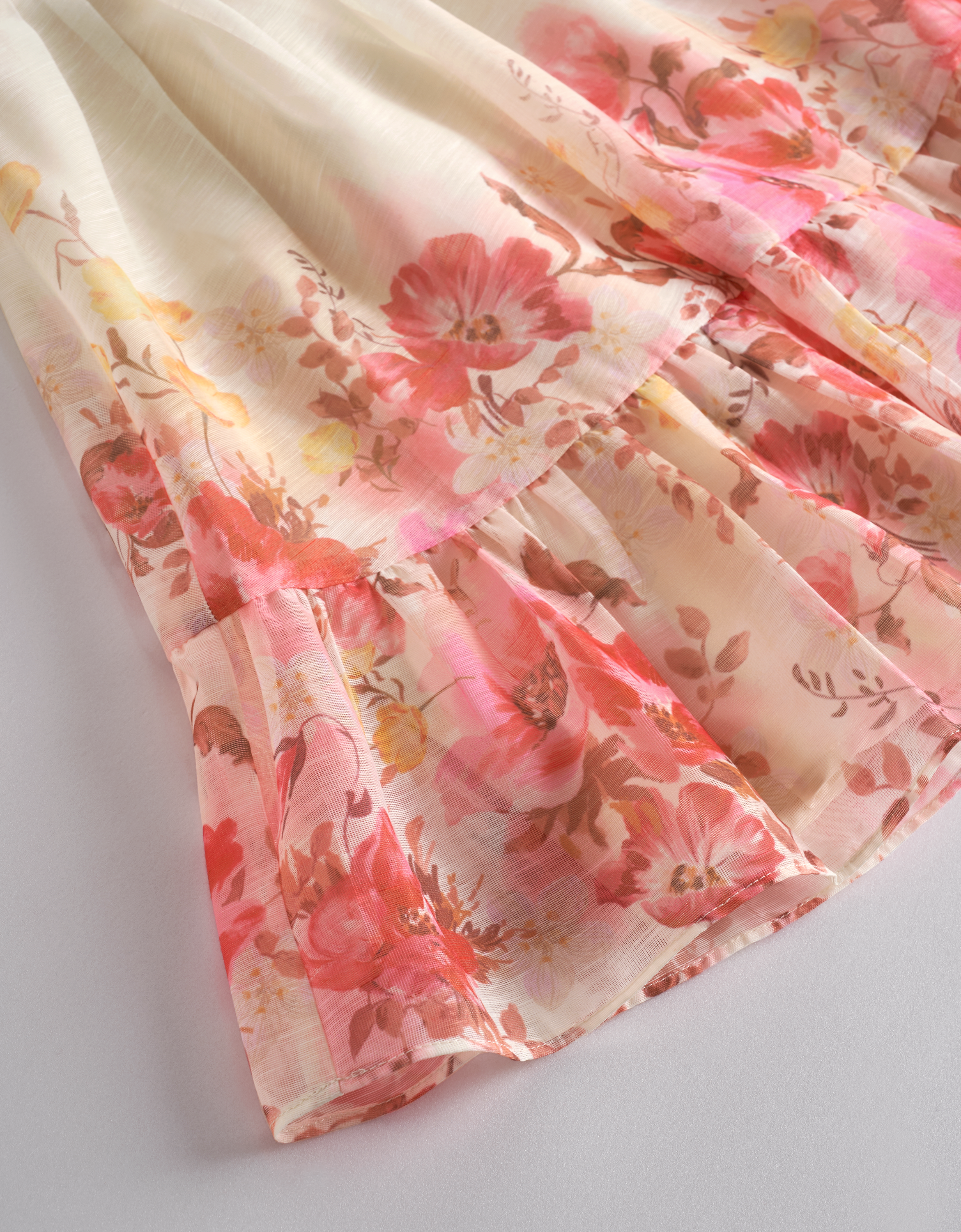 pink florals(a28427)