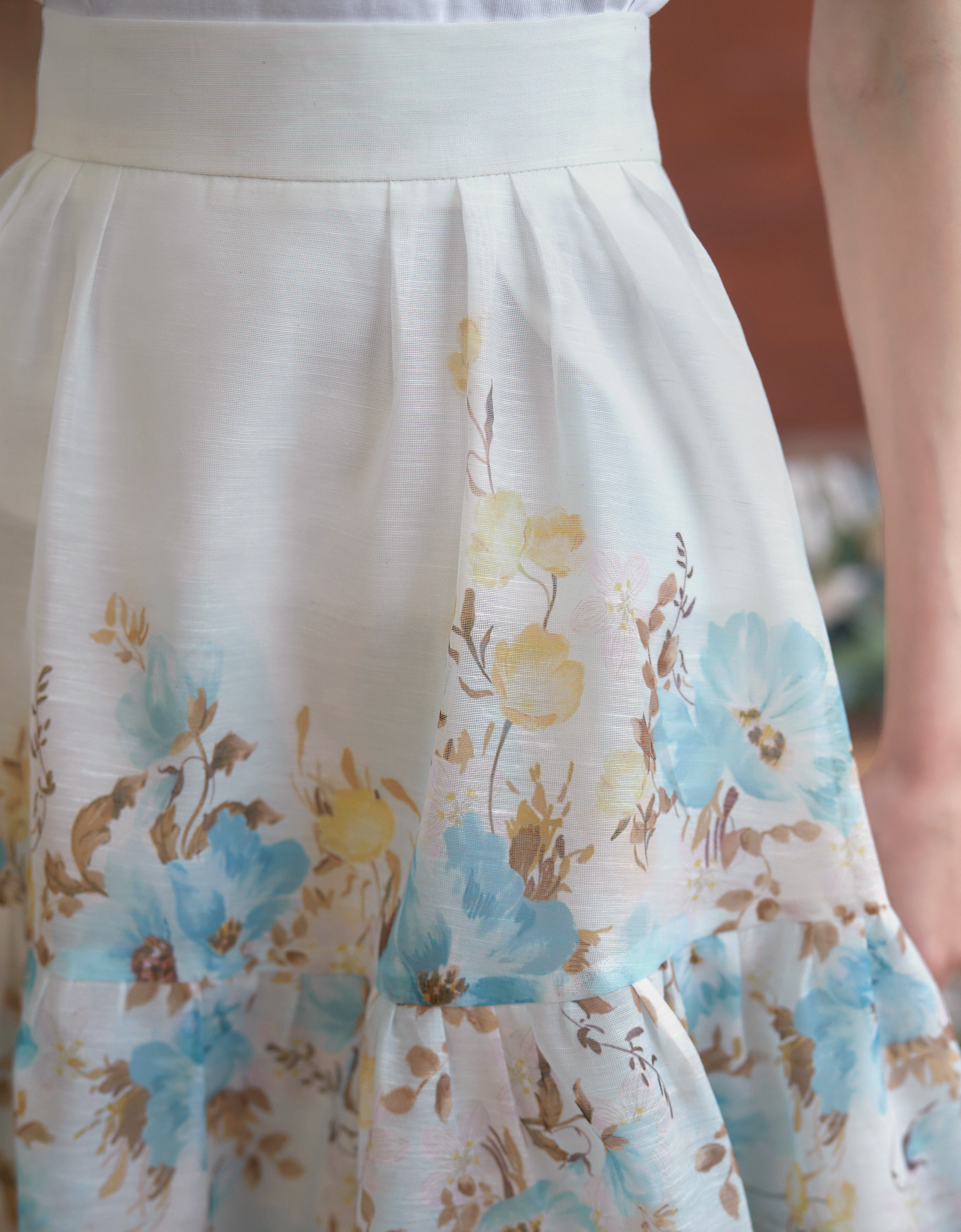 blue florals(a28427)