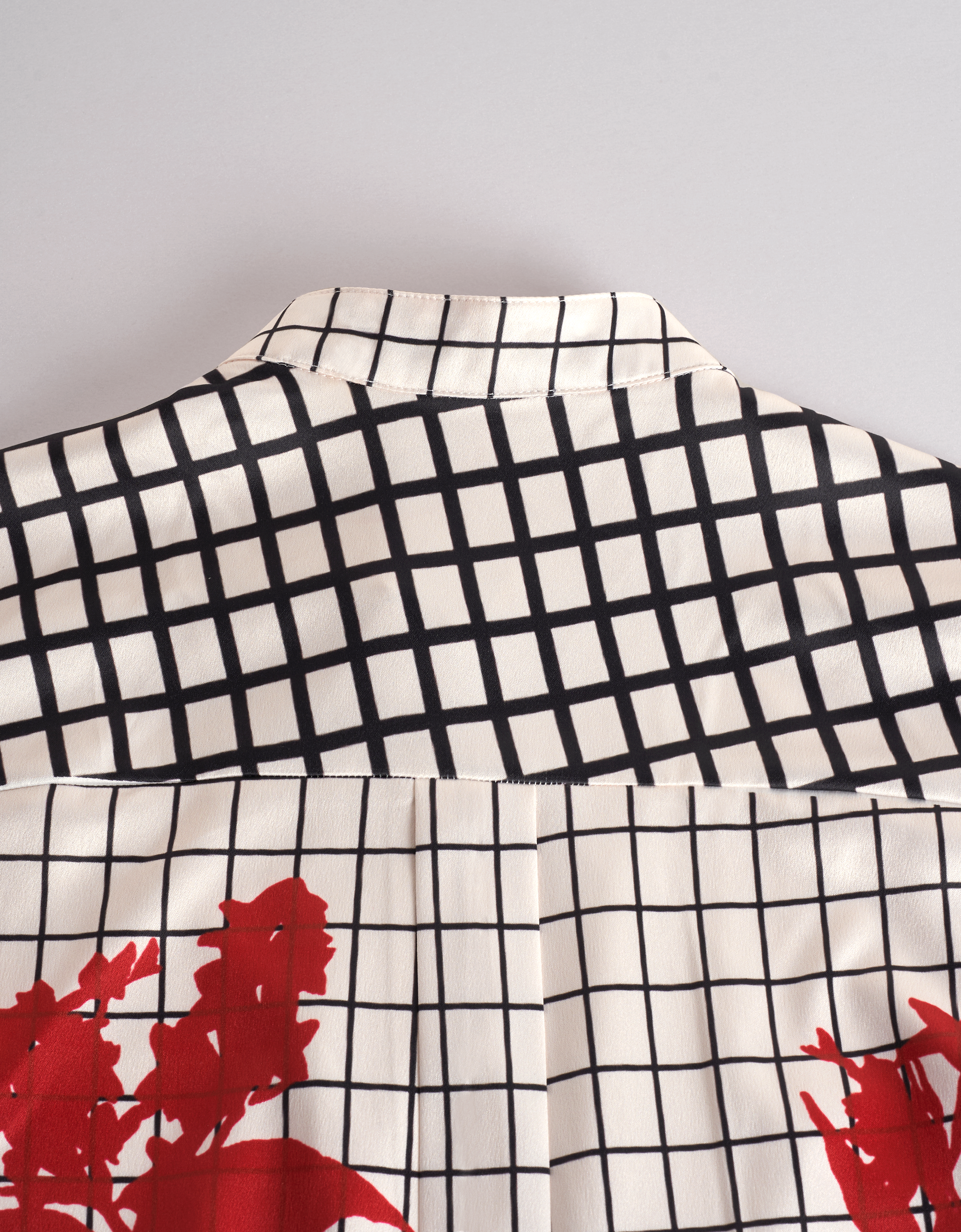 floral check print(a28545)