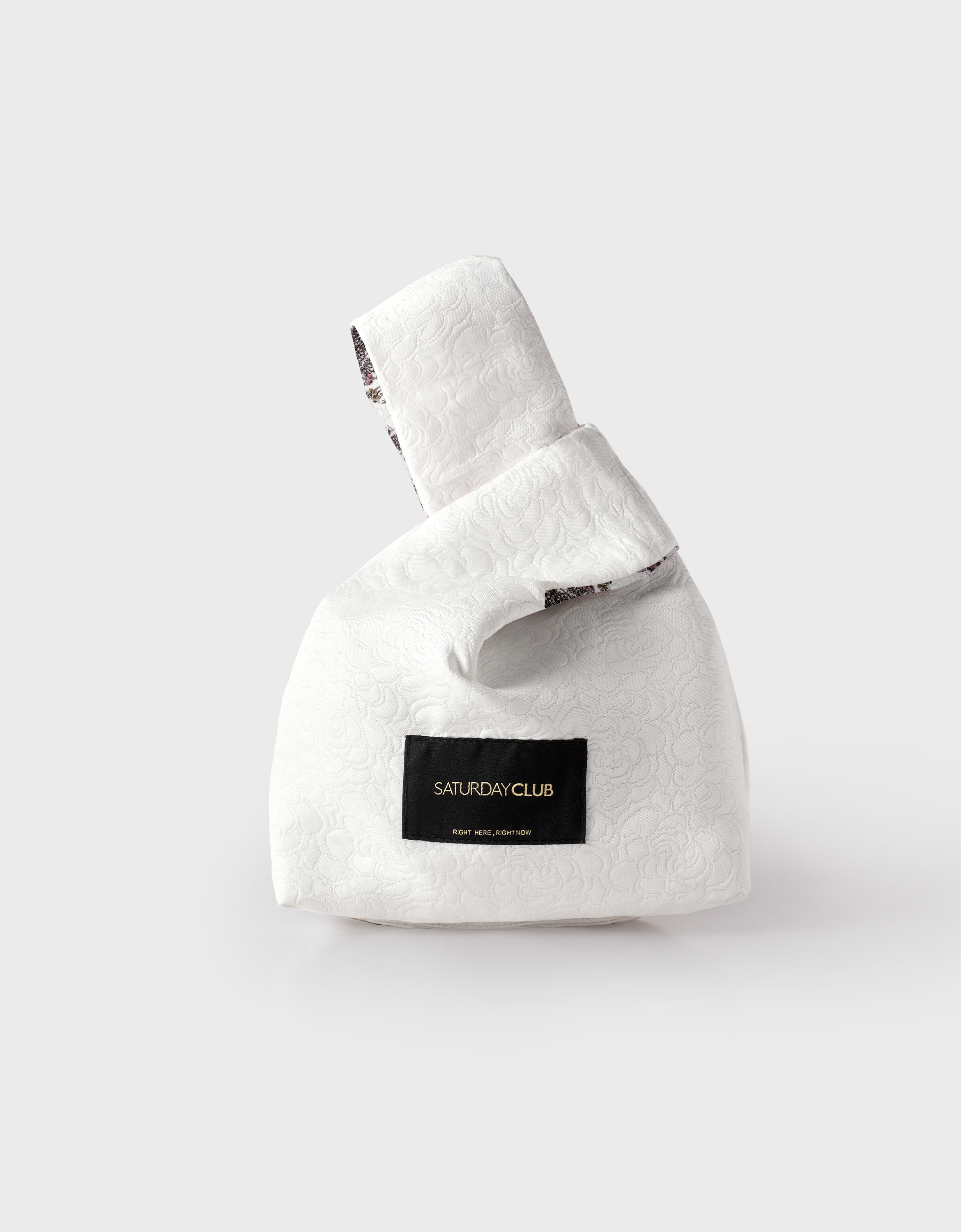 Botanical Print Reversible Hand Bag