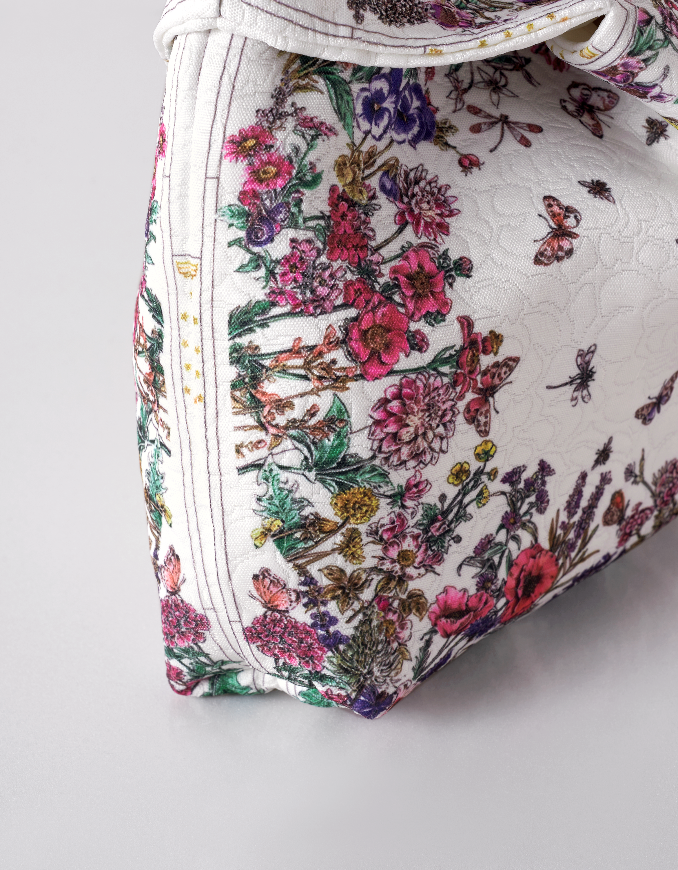 Botanical Print Reversible Hand Bag