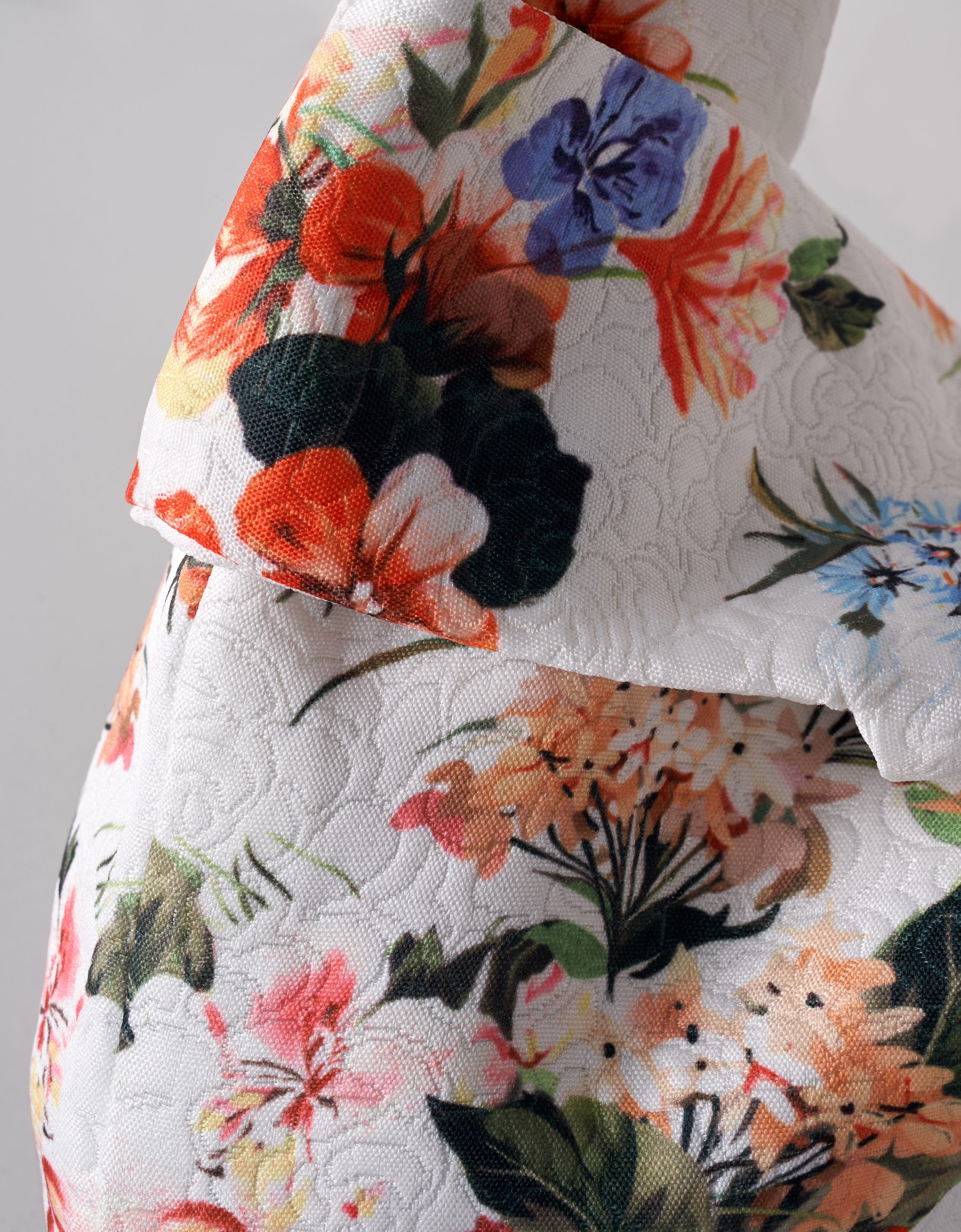 Floral Print Reversible Hand Bag