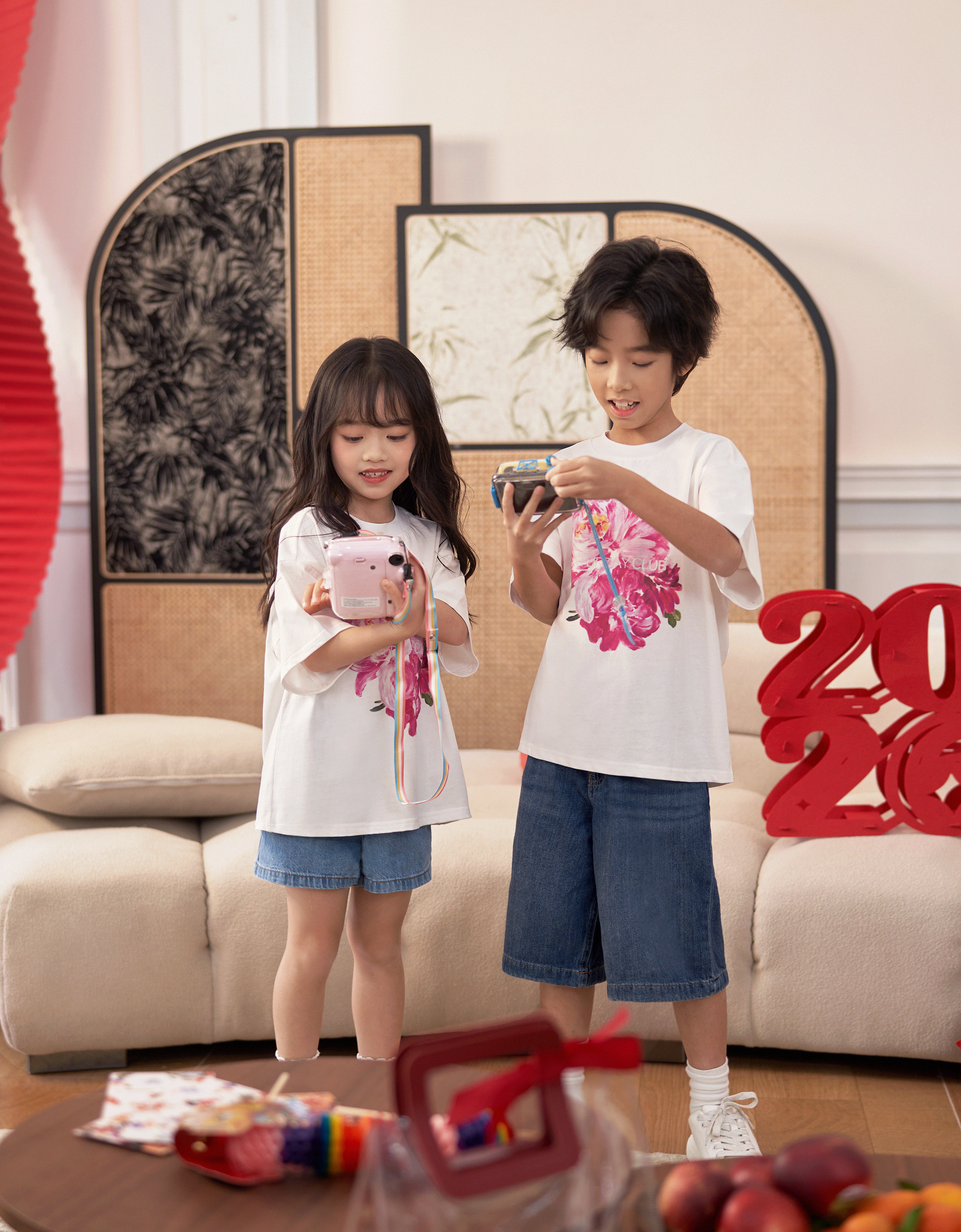 pink florals(a28875)