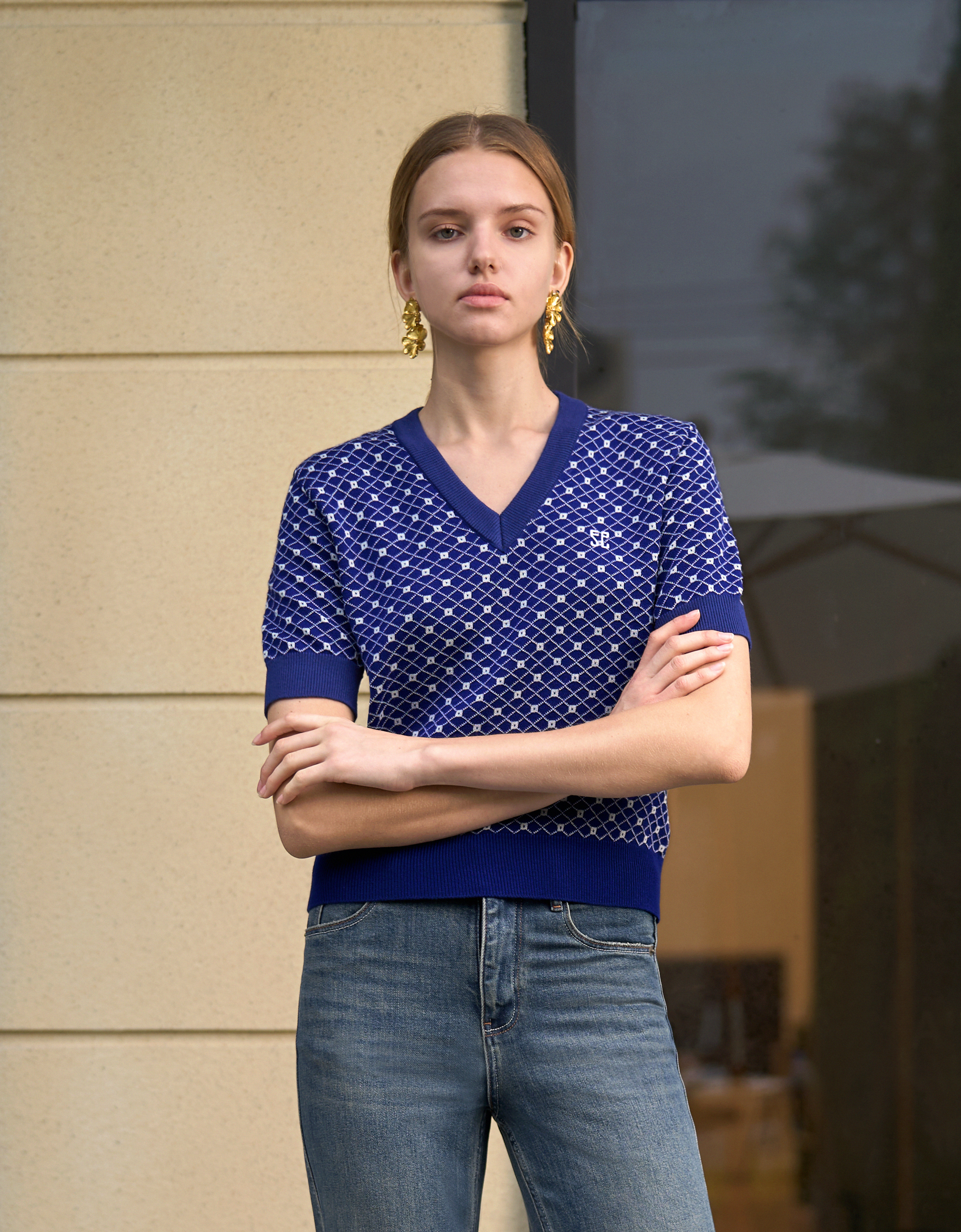 blue