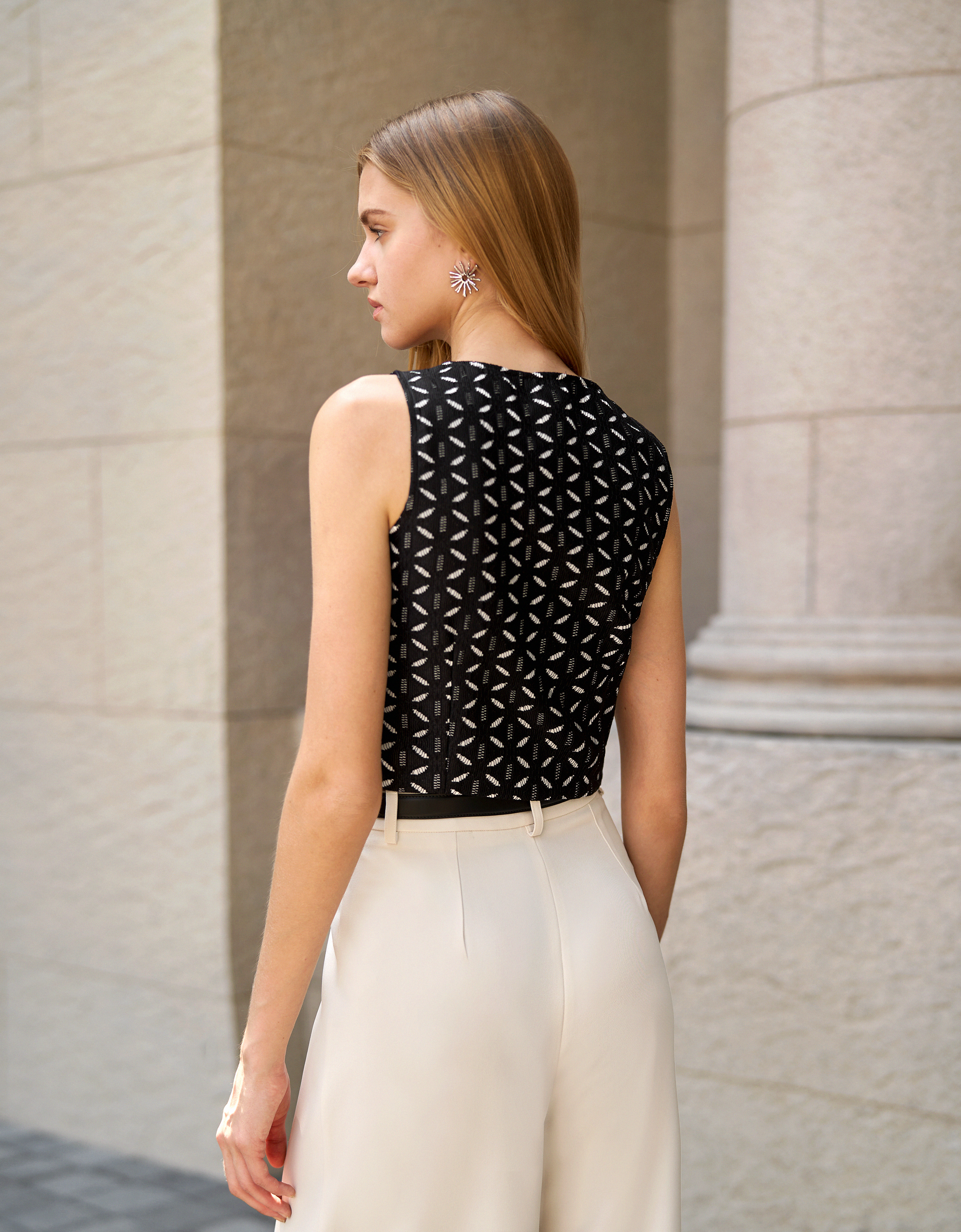 black & white