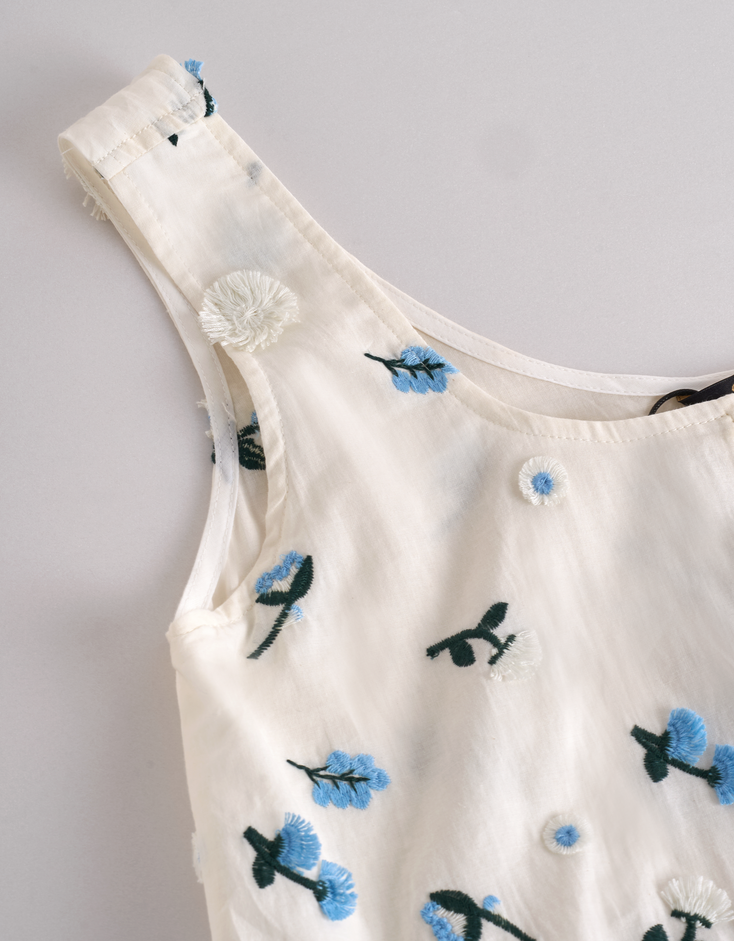 blue florals(a29625)