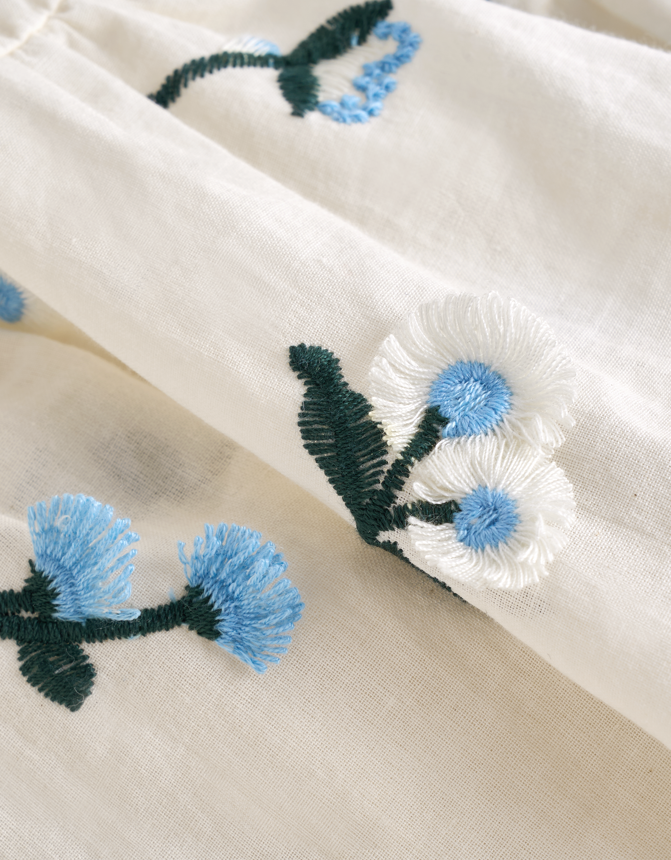 blue florals(a29625)