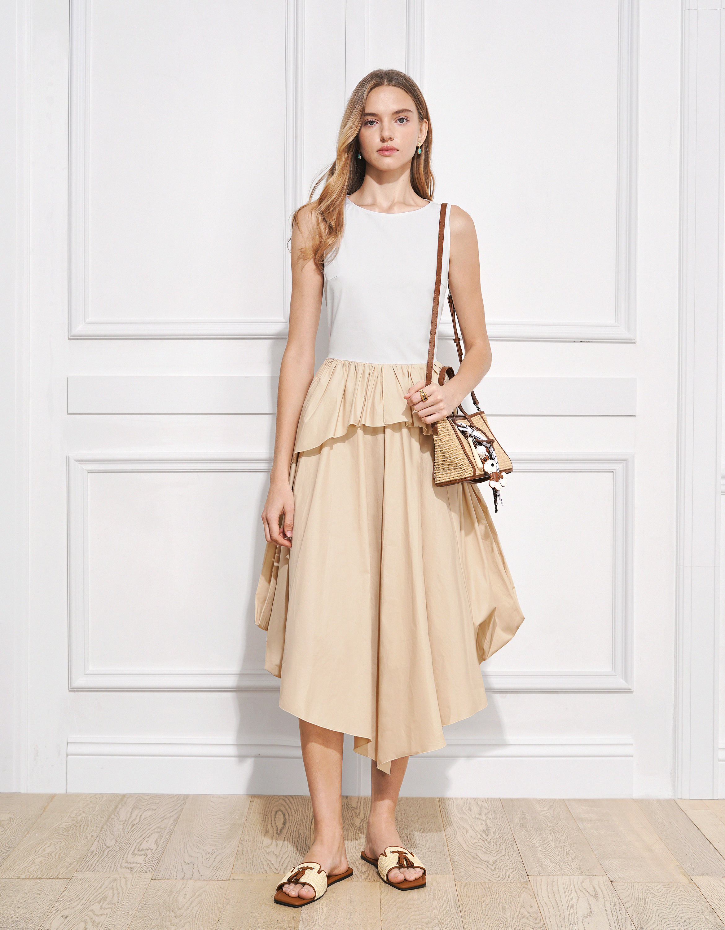 white & khaki(a29976)