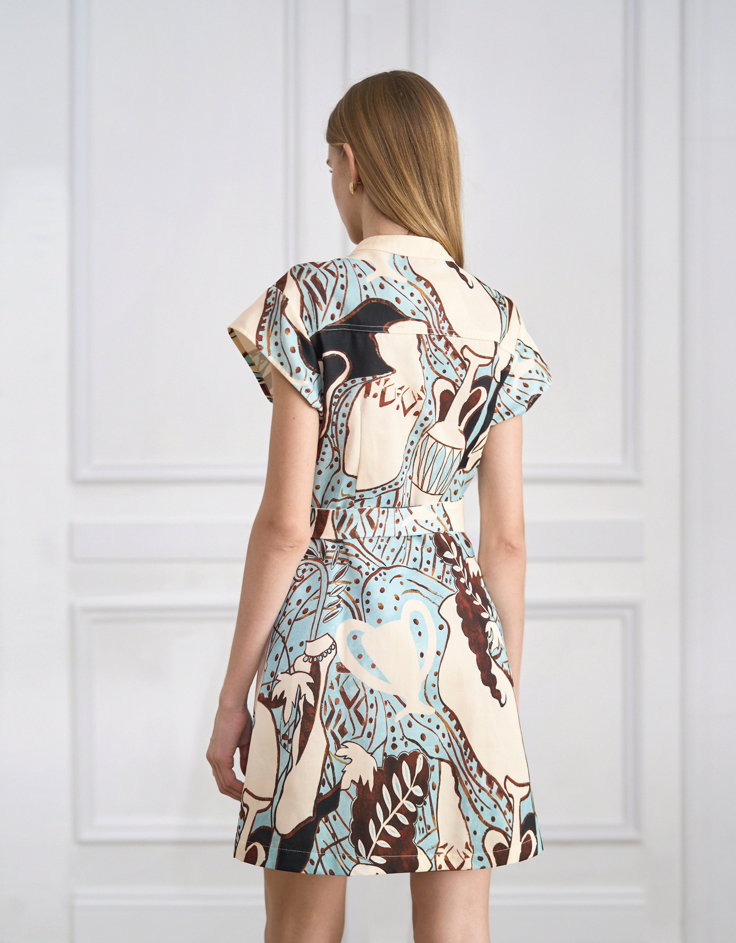 apricot & light blue(a30174)