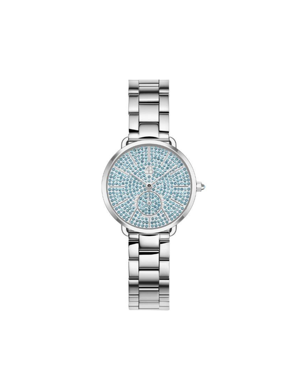 BLACK BY BLUE BRAVE Lucky Star 28mm Silver Bracelet Watch