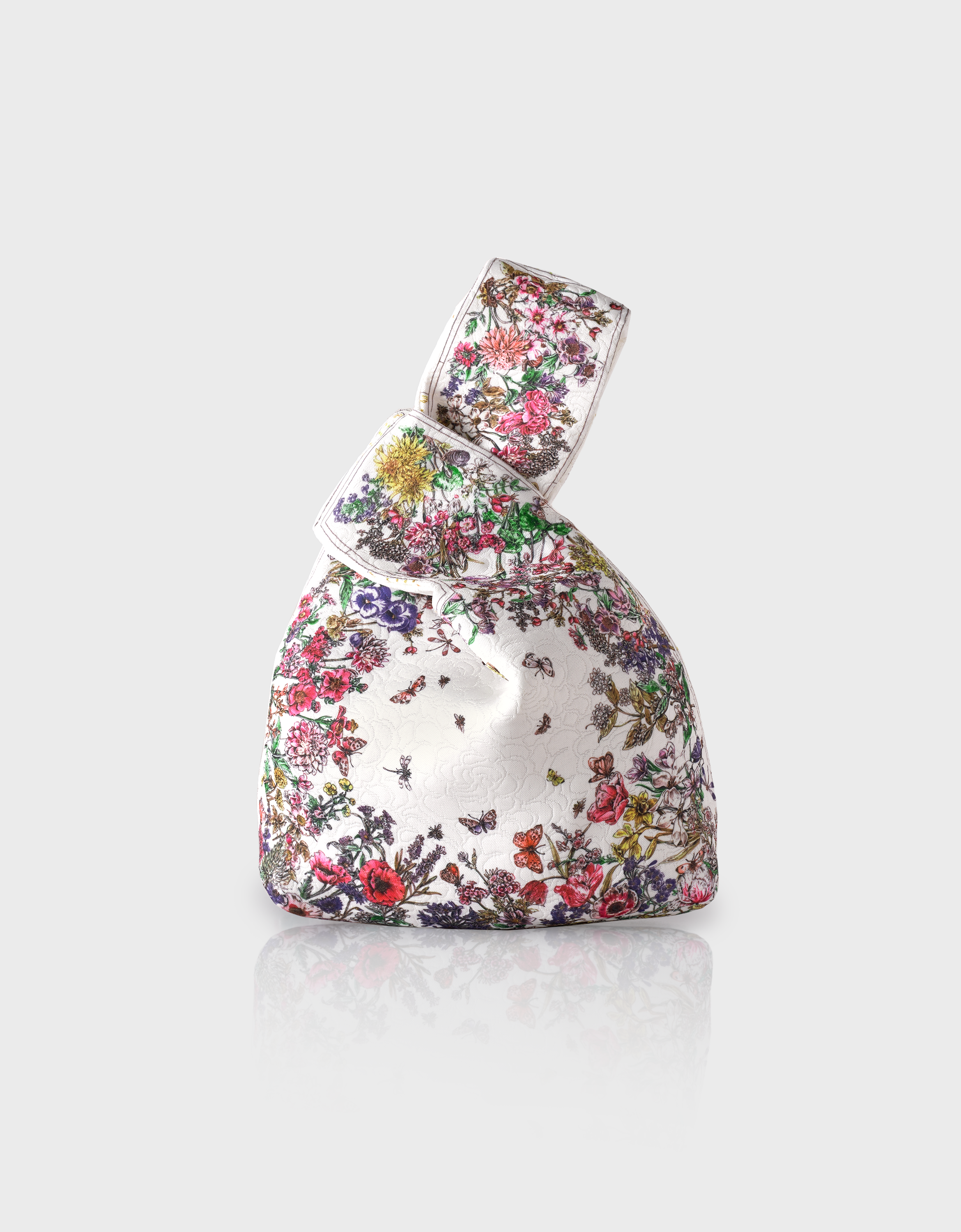 BUNDLE: Botanical Print Reversible Hand Bag & Botanical Print LNY 2026 Red Packets (Limited Edition Prints)