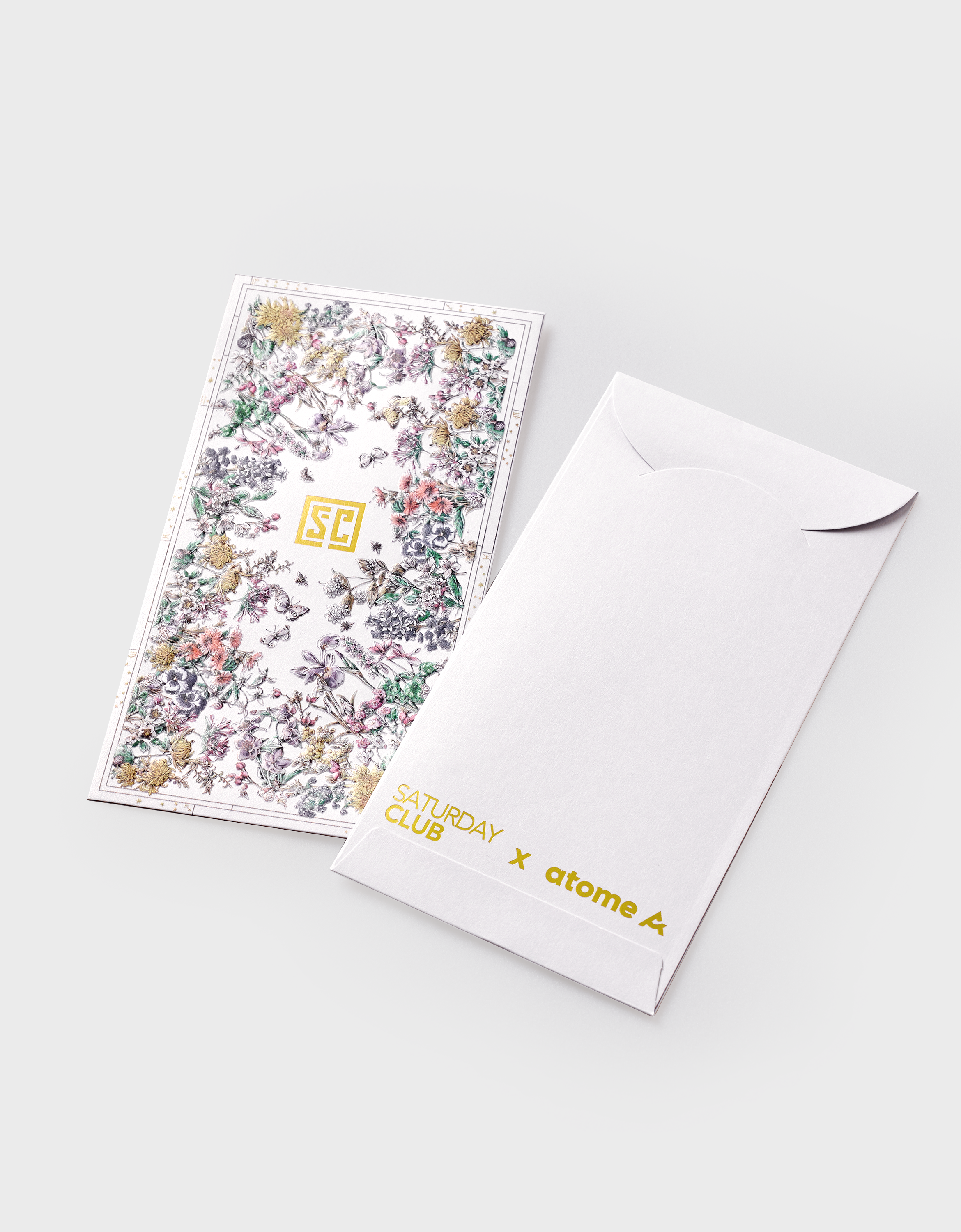 BUNDLE: Botanical Print Reversible Hand Bag & Botanical Print LNY 2026 Red Packets (Limited Edition Prints)