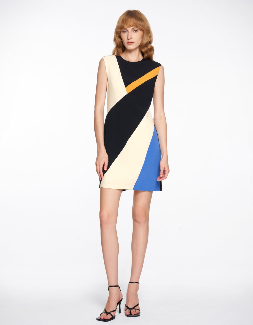 Colourblock Sleeveless Dress SaturdayClub International Colourblock Sleeveless Dress SaturdayClub International
