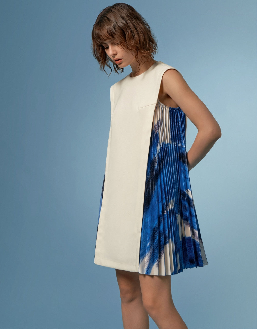 saturday club dress Short Sleeve Buttoned Side Dress SaturdayClub International